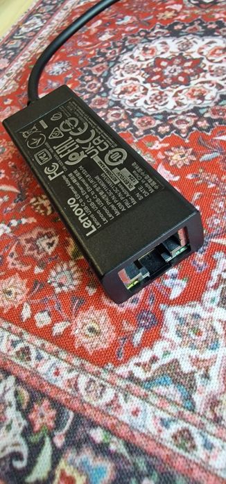 Оригинален Lenovo USB-C към Ethernet адаптер (LAN)