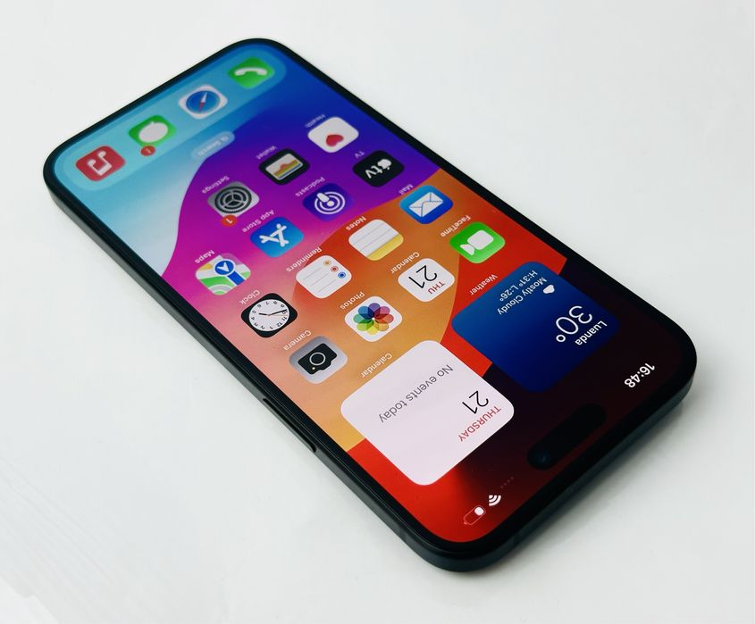 Apple iPhone 15 128GB Black 100% Батерия! Гаранция!