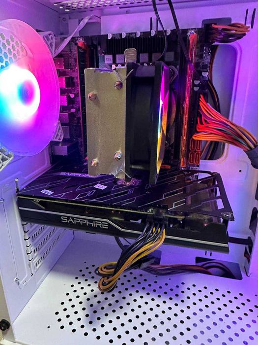 Новый Игровой кейс 20 поточный / RX 580 8gb / DDR4 16gb /