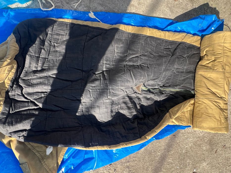 спальный мешок .