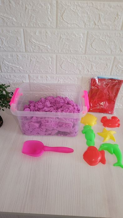 Кинетический песок.