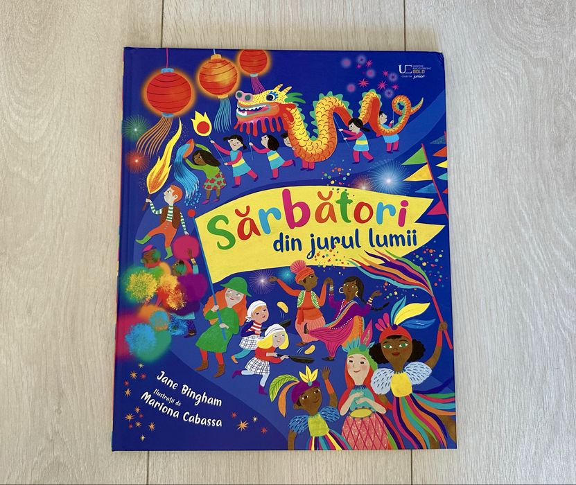 Sărbători din jurul lumii, colecția Usborne, UE Junior, cartonată,Nouă