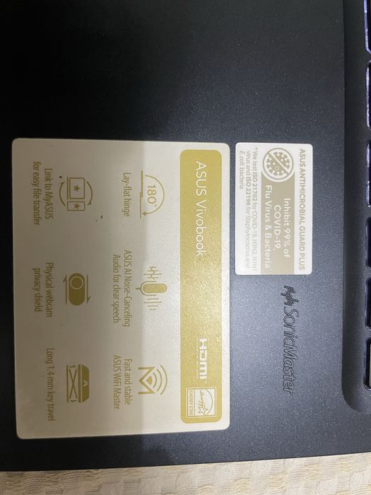 Notebook Asus Vivobook x15