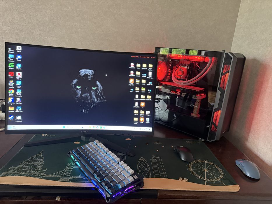Игровой пк с монитором I5-14600kf rtx2080 super