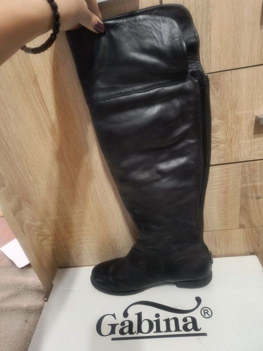 Чизми от естествена кожа 40 номер