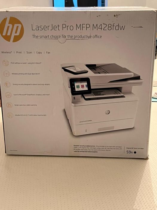 Принтер hp laserjet pro mfp m428fdw