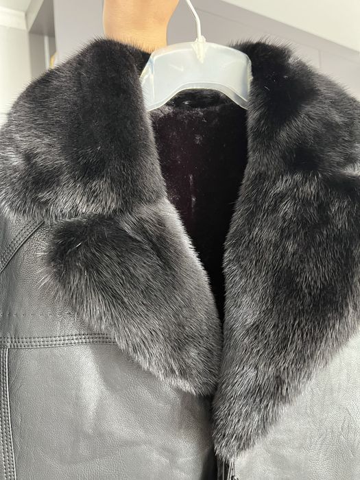 Дубленка кожа 52размер