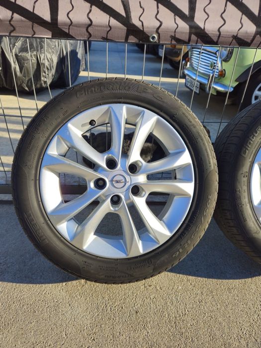 Джанти GM 16 цола , 5х110 , 6j ,et40 , 195/55/16 Opel