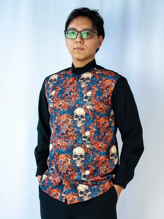 Рубашка Mexicano для всех, спецодежда официант, бар, повар