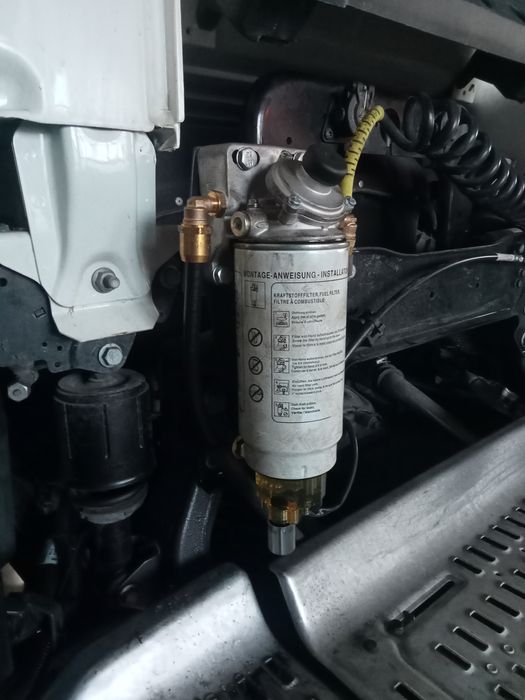 Установка фильтра даф