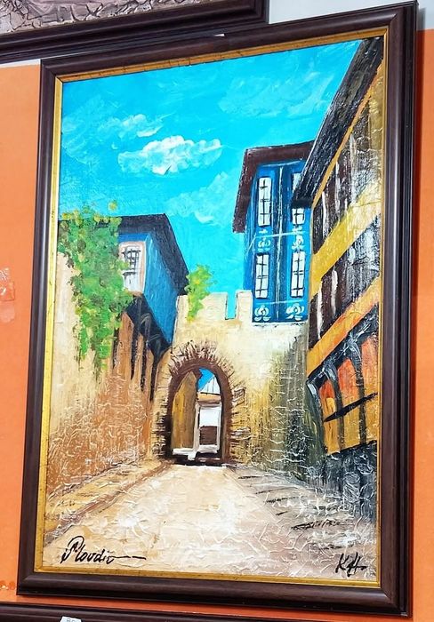 Картини Пловдив - старият град