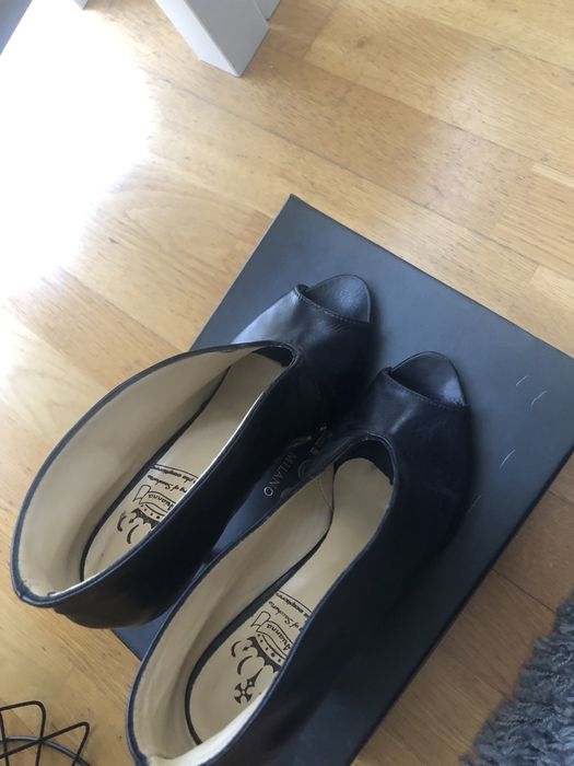 Естествена кожа италиански обувки