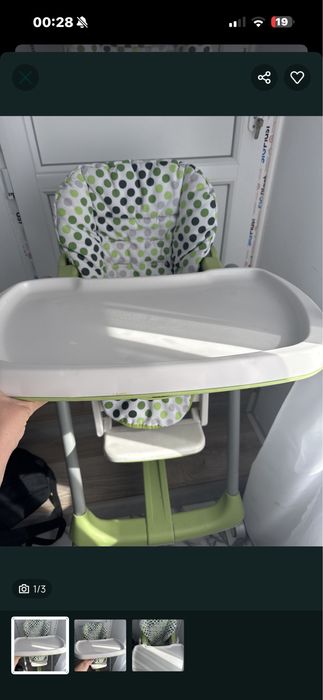 Scaun masa bebelusi