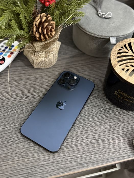 iPhone 15 Pro Max Blue Titanium