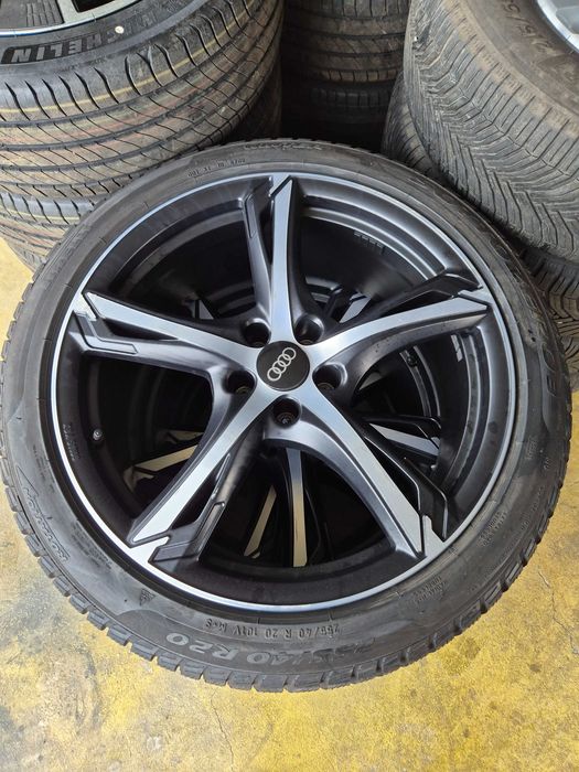 ROTI Jante + Anvelope IARNA - 255/40/20 5x112 - OEM AUDI A6 8K A6 AllRoad A7 8K Q3 RSQ3 S6 S7 - CA NOI PIRELLI 2021