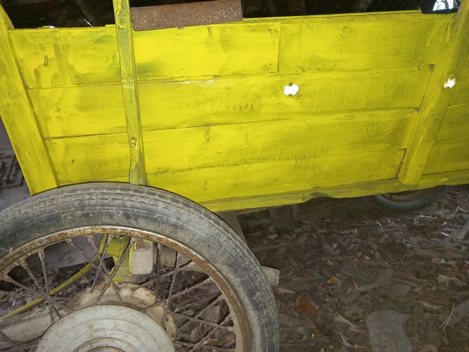 Каруца за впрягане на магаре ,конче или за декорация на  вилата.