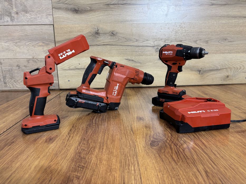 Rotopercutor Hilti TE 4-22 / filetanta SF 4-22 si lanterna SL 2-22 ...