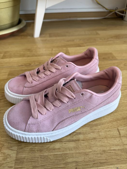 PUMA Women's Suede Platform 37 damă