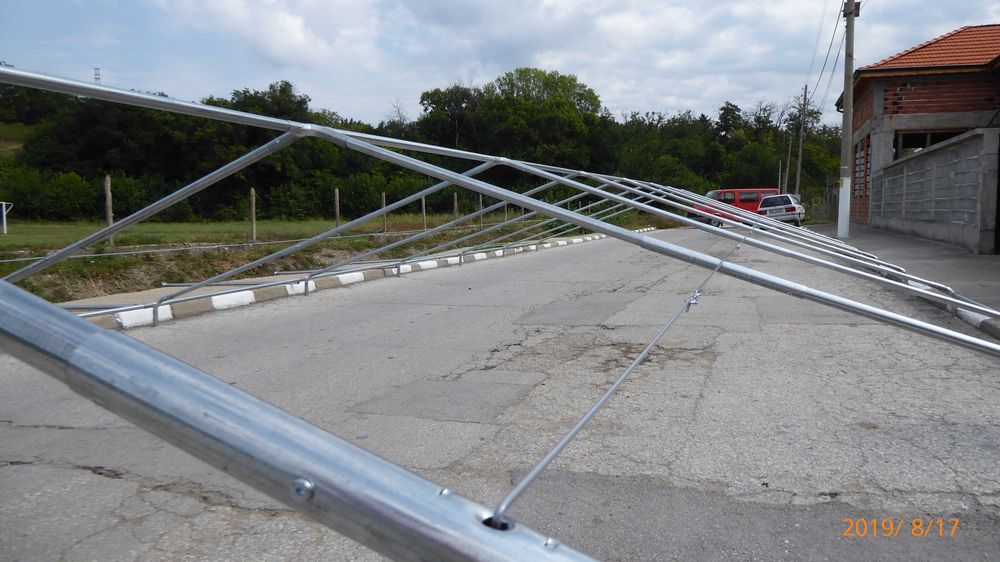 Професионални шатри PVC 500 g/m2 - 6х6 6х8 6х10 6х12 6х14