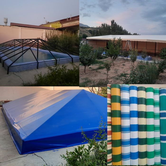 Банер и баннер тент бассен bassen baner banner tent установка киламиз