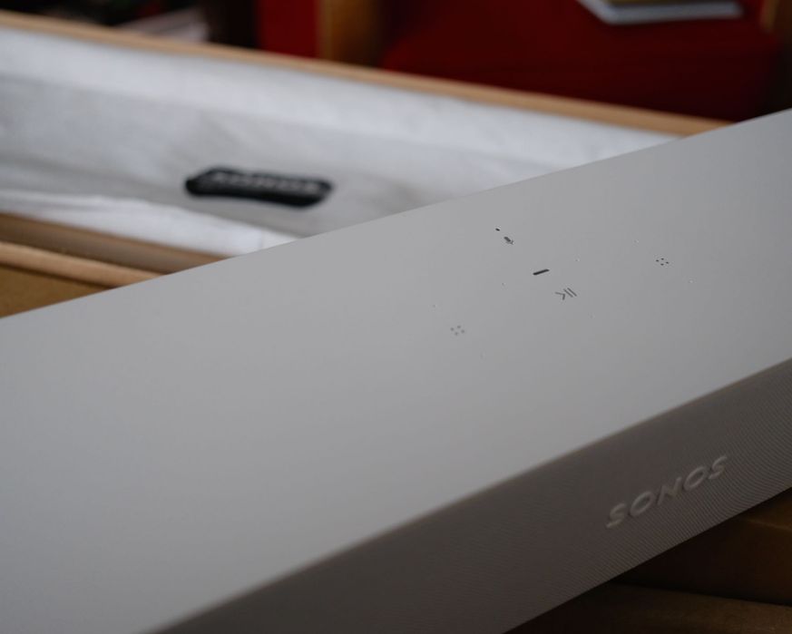 Sonos Beam Gen 1, саундбар, soundbar, безжична тонколона, Smart Soundbar, Wi-Fi, AirPlay 2, HDMI ARC, бял