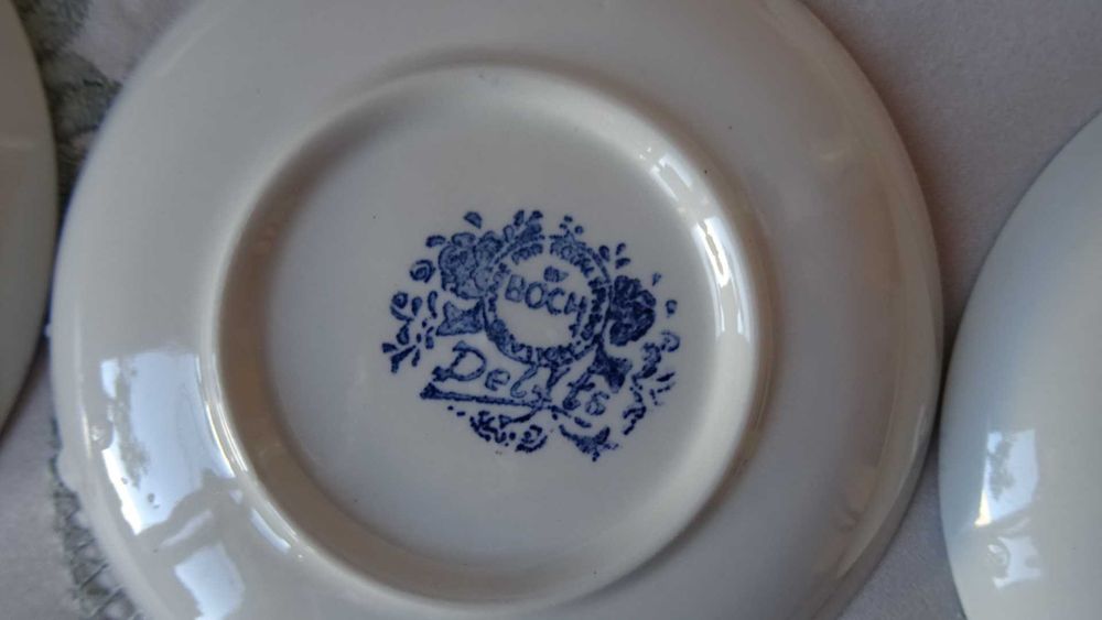 Шест мини чинийки Boch Royal Sphinx Holland Blue Delft