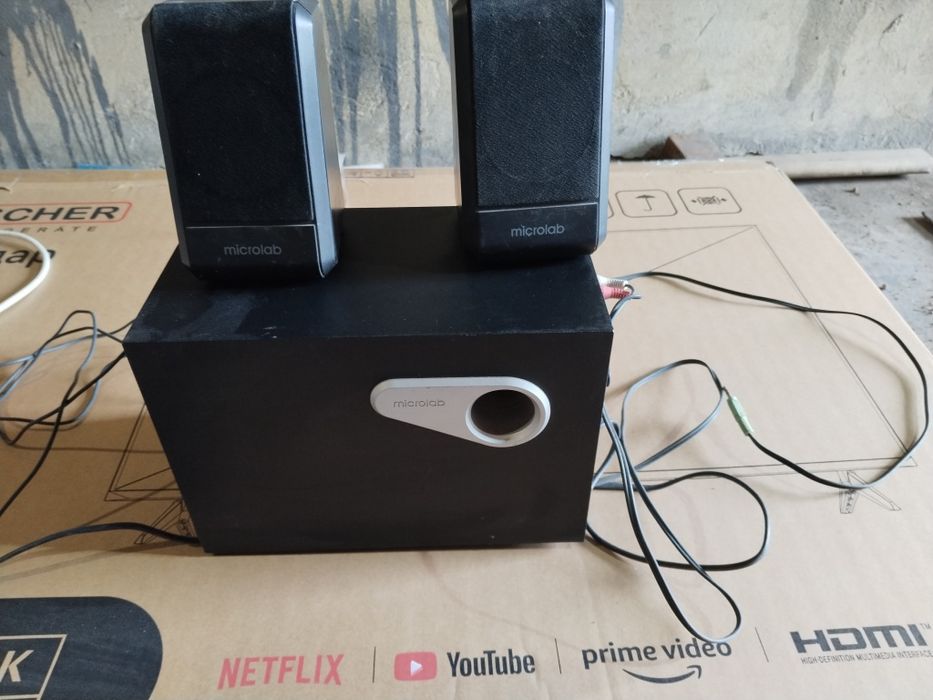 Колонки с сабвуфером