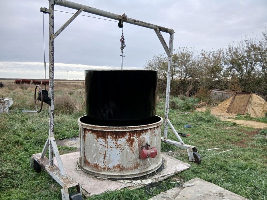 Формы под ЖБИ кольца с вибро