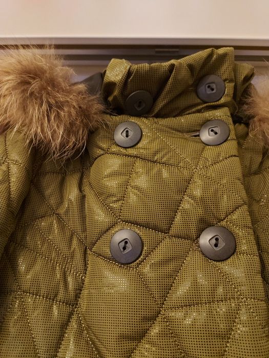 Geaca moderna ,cu blana naturala