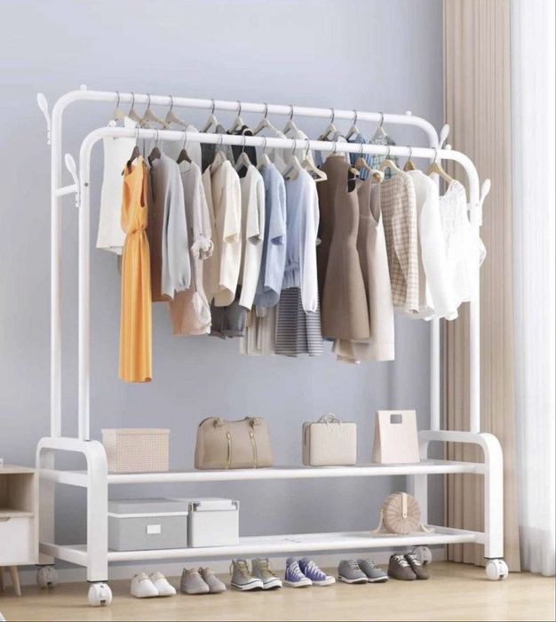 Вешалка напольная гардероб 60 кг GARDEROB Veshilka Шкаф вешилка