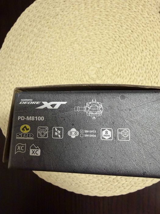 Pedale Shimano XT SPD PD-M8100 SM-SH51