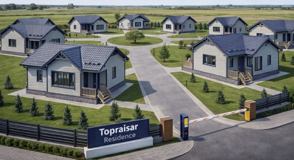 Vând casă Nouă 79.900€ +Tva,Topraisar la 25 km de Constanța