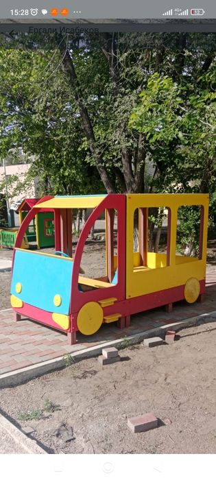 Детские деревянные домики