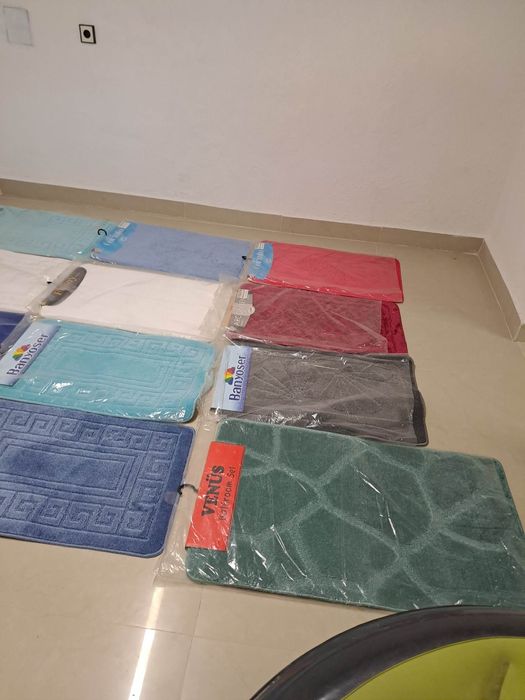 Комплекти постелки за баня-НОВИ