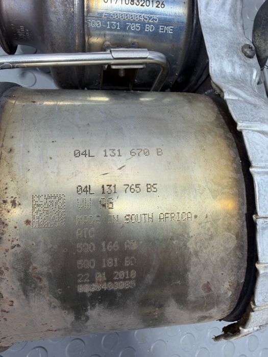 Filtru Particule DPF Original VW Golf 7 1.6 TDI Euro 6 04L131670B 04L131765B 142.000KM