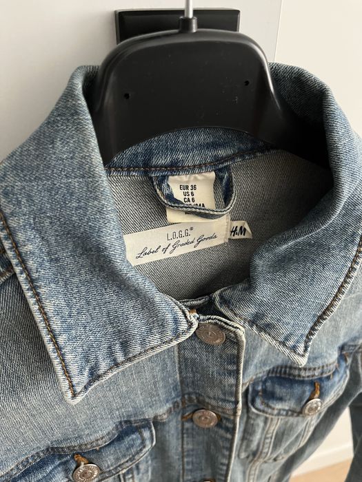 Дънково яке, р-р S, макра H&M