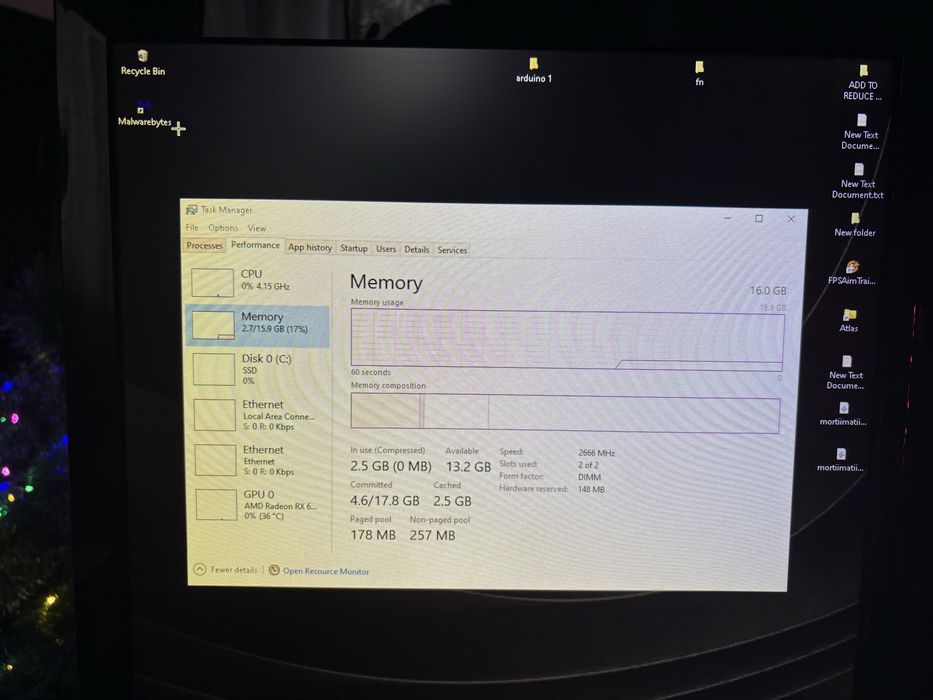 PC Gaming Intel I5-10th gen, AMD Radeon 6600 8gb | Mid tier Gaming FHD