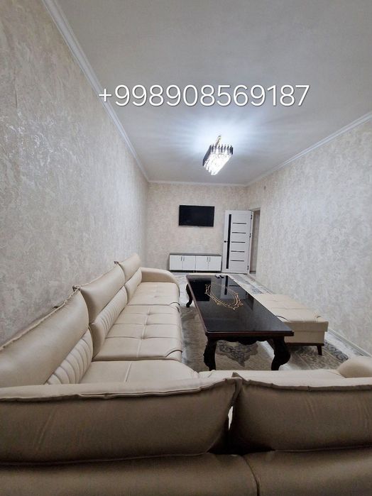 Текстиль бурч аптекаси оркасида 2 хонали квартира ижарага берилади!