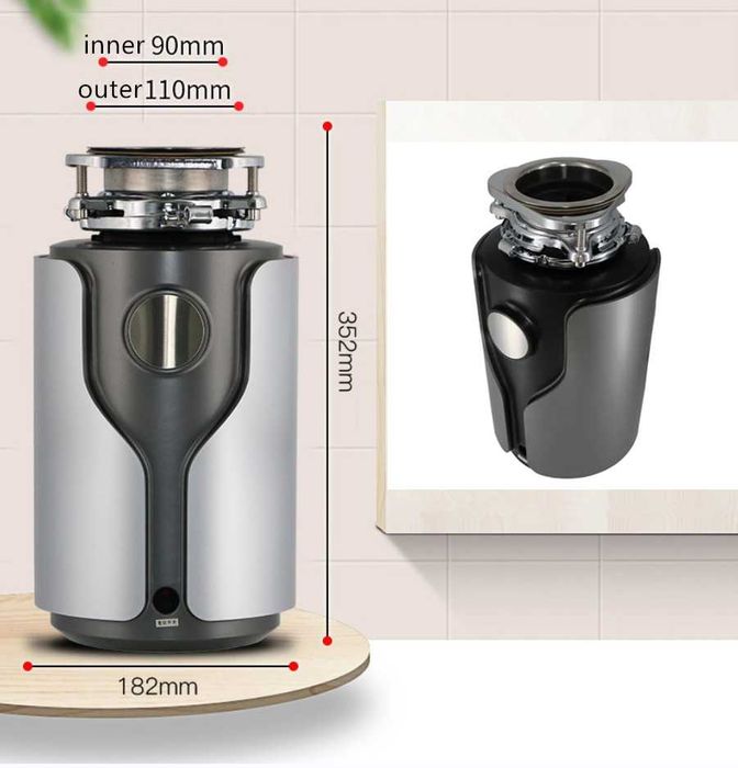 Vand tocator resturi alimentare cu actionare Wireless, pentru chiuvete