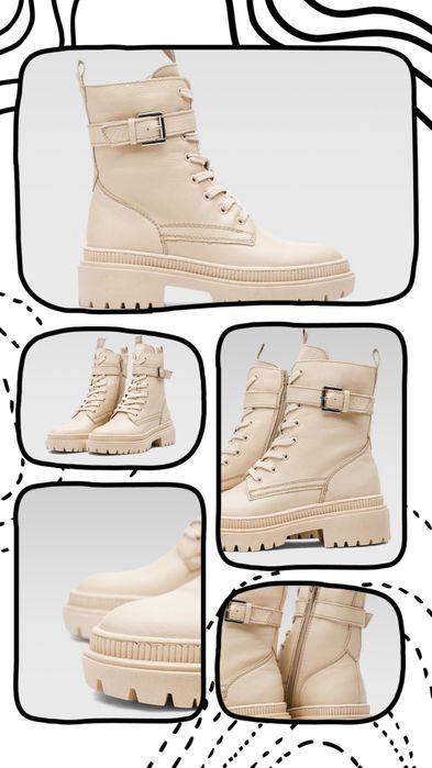 Ghete damă piele naturala