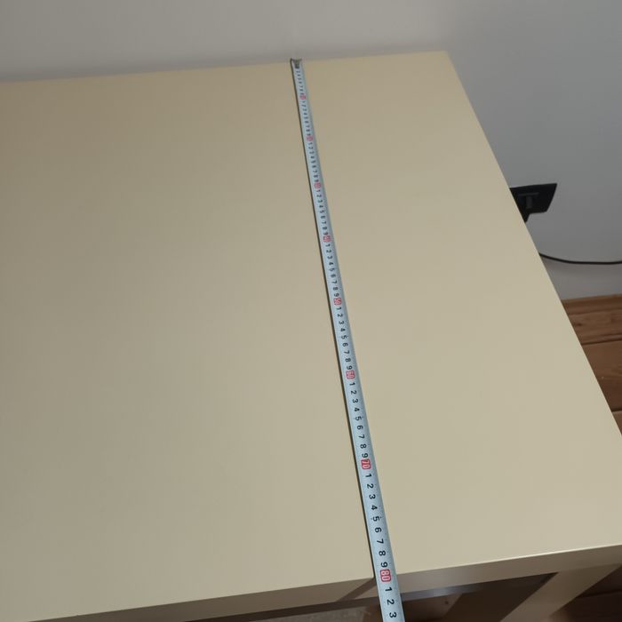 Vând masă lemn masiv 2 blaturi  făcută la comandă  125/80/ 80  cm