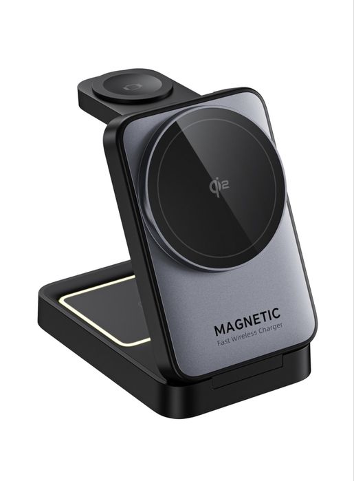 Зарядное устройство Foldable Magnetic USB Type-C черный