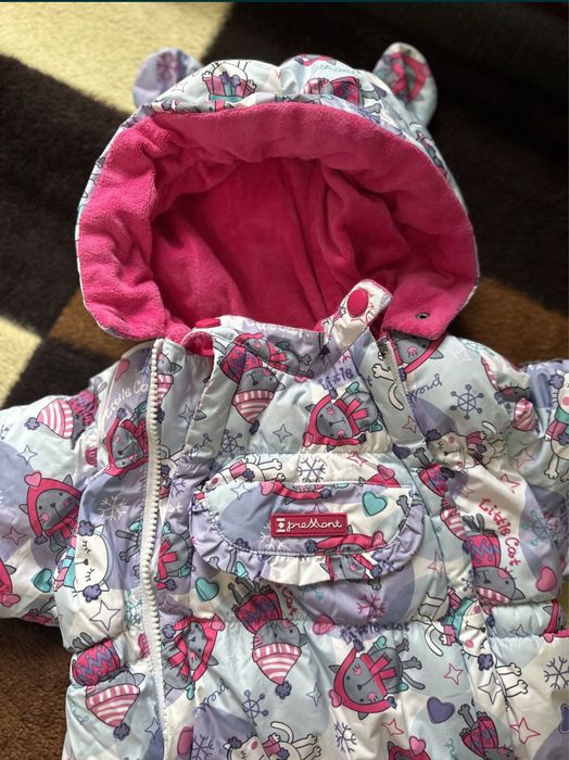 Продам комбенизон зимний для девочки PREMONT