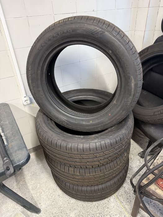 4бр Чисто НОВИ гуми 255/55 R19