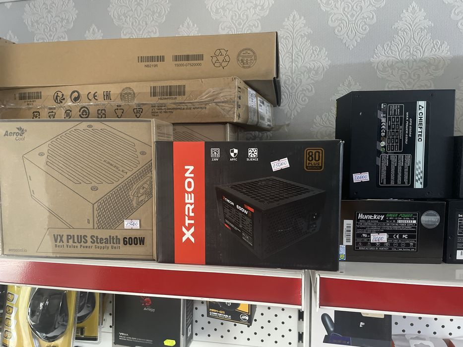 Блок питания 450-650w, 6-8pin на видеокарту