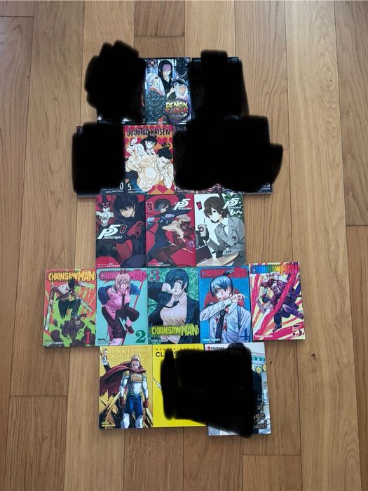 Запазена манга на Jujutsu Kaisen, Demon Slayer, Chainsawman и други