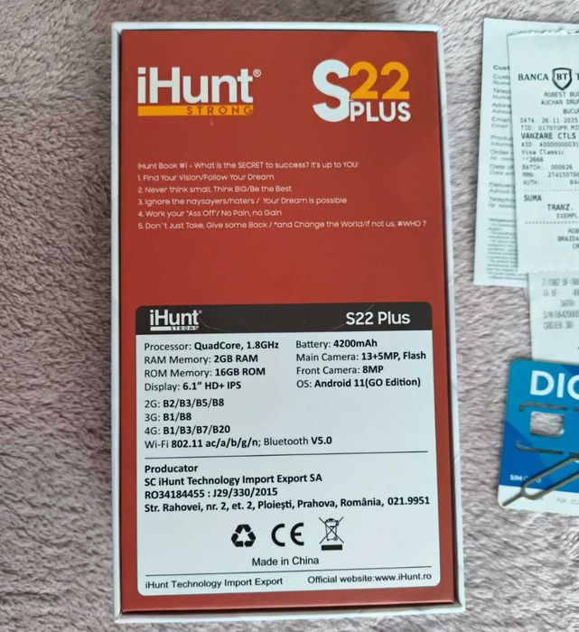 iHunt S22Plus Phone. New