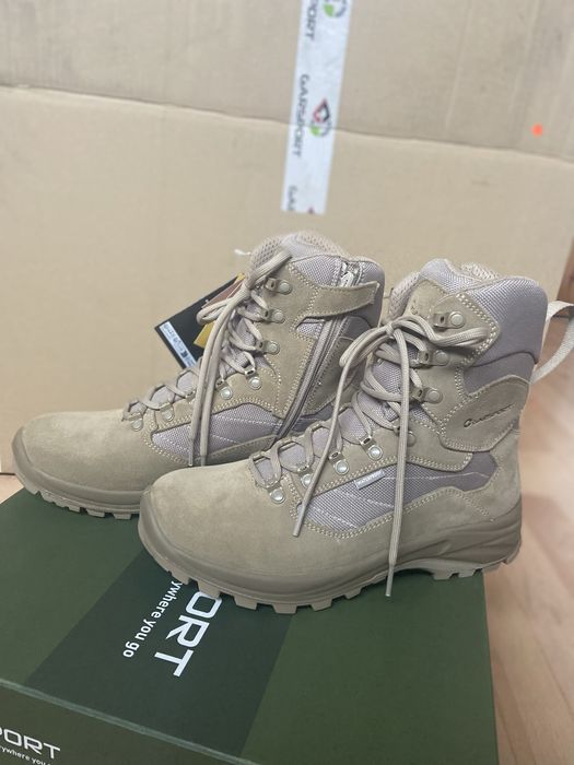 Bocanci militari Garsport Force Tactical Zip WP Sabbia