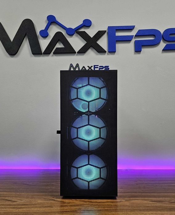 Чисто нов! RX 9070XT, Ryzen 7 9800X3D, 32 GB RAM Геймърски компютър!