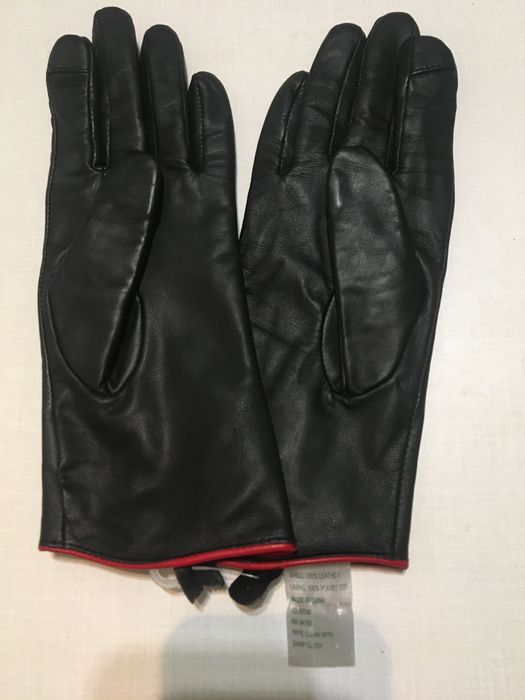 Кожени дамски ръкавици -мярка М